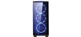 Resim TURBOX Omyvera 192-6 4X Blue Fan Usb 2.0 250W 300W Matx Gaming Bilgisayar Kasası 