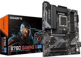 Resim GIGABYTE B760 GAMING X DDR5 HDMI DP PCIe 16X v5.0 1700p ATX Gigabyte