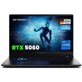 Resim Erazer Defender 17 P1 MD600010 i7-13620H 32 GB 2 TB SSD RTX5060 17.3" Free Dos FHD IPS Dizüstü Bilgisayar 