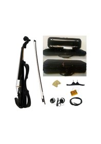 Resim Kinglos KNG SDDS-1801 Elektro Keman 4/4 Kutulu Siyah 