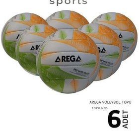 Resim 6 Adet Arega Voleybol Maç Topu Mvb-40352 001 Beyaz 