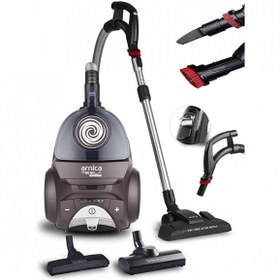 Resim ARNİKA Yüksek Emiş Gücü CYCLONE MAX Tesla Premıum Ergo Toz Torbasız Elektrıklı Süpürge HEPA 13 FİLTRE 