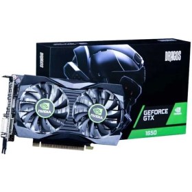Resim Dragos Venom Titan R GTX1650 Nvidia Gddr6 128BIT Hdmi.display Çift Fan 4gb Ekran Kartı (Box) 