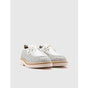 Resim İLVİ Afsana Deri Kadın Beyaz Oxford Ayakkabı 