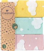 Resim Caramell 3'lü Çok Amaçlı Battaniye 80x90 Cm 9392 