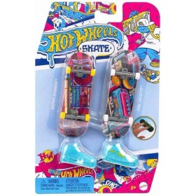 Resim Mayf HXL17 Skate Retro Temalı Ikili Parmak Kaykay ve Ayakkabı Paketi Tek 