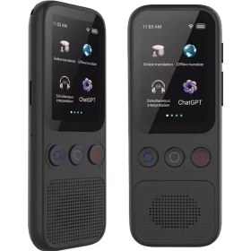 Resim Ltran S80 Çevrimdışı Taşınabilir İki Yönlu 138 Farklı Dil Çevirmen Cihazı 