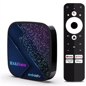 Resim Hakomini Google Lisanslı Android Tv Box 4K HDMI WIFI 2+8 GB Siyah 