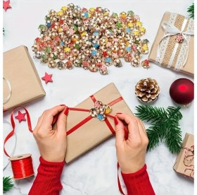 Resim Çiçekli Kulplu Çan, Hayvan Tasma Zili, Amigurumi Zili, Kına Gecesi Tef Yapımı Zili 20 Adet Pembe 