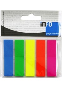 Resim İnfo Notes 12x50 Sayfa Ayracı Dikdörtgen Çok Renkli 