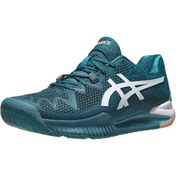 Resim Asics Gel Resolution 8 Erkek Yeşil Tenis Ayakkabısı 