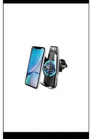 Resim linksmart Lsm01 Wireless Sensörlü Araç Şarjı + Telefon Tutucu 