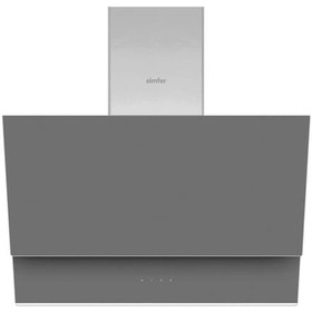 Resim Simfer Trend 3655 + 8705 2'li Cam Ankastre Set Gri 