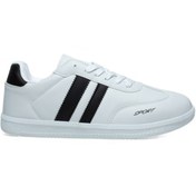 Resim Volis BEYAZ Memory Foam Taban Günlük Bağcıklı Erkek Sneaker Ayakkabı 