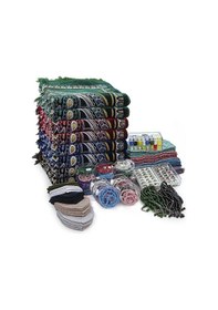 Resim Sümbül Efendi 20 Kişilik Hac Ve Umre Kadife Seccade Set 