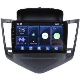 Resim Chevrolet Cruze Old 2007/2012 Model Uyumlu 9'' İnç Siyah Kameralı, Carplay'li 9" 