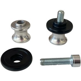 Resim Dmk Motosiklet Aksesuar DMK CF MOTO 700 MT Uyumlu Kaldırma Sehpa Makarası (Gümüş) 