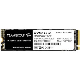 Resim Team MP33 Pro TM8FPD002T0C101 2 TB 2100/1700MB/ S NVMe Pcie GEN3X4 M.2 SSD 