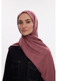 Resim Mirsoy Scarf İpeksi Jakar Şal V Desen Gül 