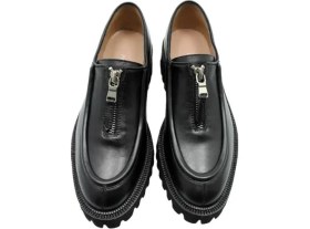 Resim Poletto Deri Sıyah Loafer Düz 780 14 