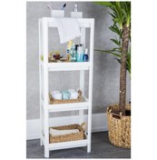 Resim Frapan Home 4 Katlı Banyo Rafı Organizer 