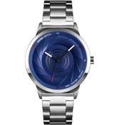 Resim Rogfer Skmei 9210 Moda Trend Erkek İş Kol Saati Basit Üç Boyutlu Yüzey Su Geçirmez Altın Kuvars İzle Adam Gümüş Mavi Çok Renkli Çok Renkli 