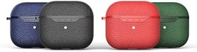 Resim PSR aksesuar Kılıf Airbag 03 Silikon Lacivert Air Pods 4 ile uyumlu 