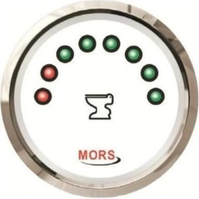 Resim Mors Dijital Katı Atık Seviye Göstergesi 12V/24V 240-33 Ohm - Beyaz 