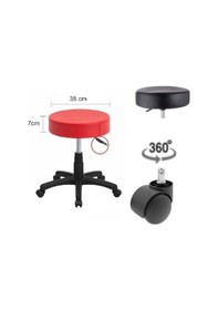 Resim Depolife Tekerlekli Tabure Ofis Büro Hastane Labaratuar Öğrenci Eczane Ine 