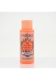 Resim Cadence Style Matt Fabric Kumaş Boyası F-650 Fosforlu Turuncu 