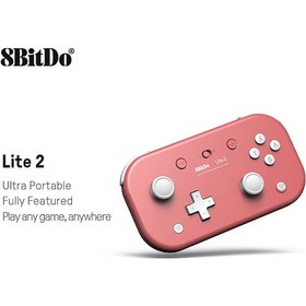 Resim Mufunye 8bitdo Lite 2 Bt Gamepad Nintendo Switch, Lite, Android Ve Raspberry Pi İçin Ultra Taşınabilir Tüm Özelliklerle 