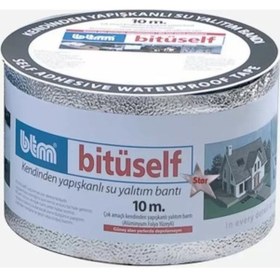 Resim Btm Bitüself Star Yalıtım Bandı 30 Cm. Alüminyum 