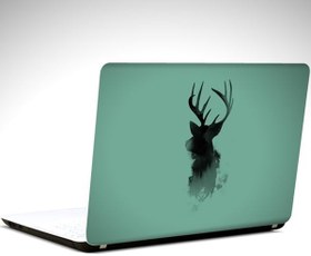 Resim Geyik Laptop Sticker LS0202 19 inch (40,5X27CM) 