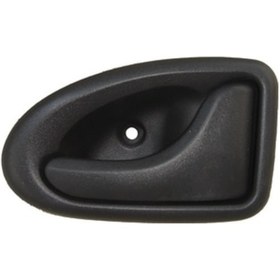 Resim Renault Master- 1- 97/03 Ön Kapı İç Açma Kolu Sol Siyah Pütürlü Pleksan 