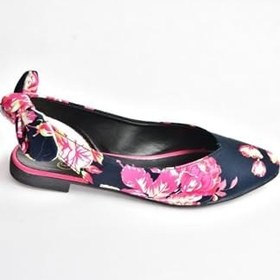 Resim fox SHOES Lacivert/fuşya Kumaş Kadın Babet D726495304, Lacivert/Fuşya, 35 