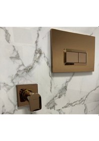 Resim VitrA Loop R 7400680 Bronz Kumanda Paneli & Ankastre Stop Va Bronz 