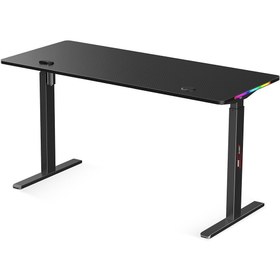 Resim XDrive Rüzgar Yükseklik Ayarlı Rgb Oyuncu & Çalışma Masası Siyah ( 140x60 ) 