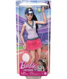 Resim Barbie Sporcu Bebek Tenisçi Hkt73 