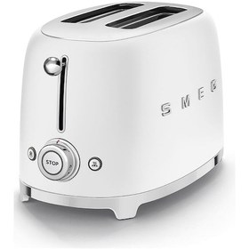 Resim Smeg TSF01 2 Dilim Ekmek Kızartma Makinesi Beyaz 