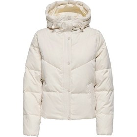 Resim Only Clara Down Kadın Krem Mont 15353744-brh Krem 