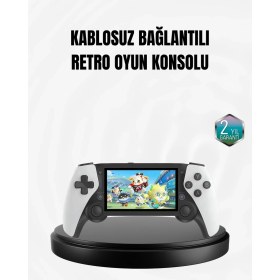 Resim Bi Seyyar 4.3 Inç Ekranlı Retro Oyun Konsolu – 64 GB Hafızalı Şarjlı ve Multimedya De - BI001V-4YWZY 