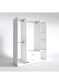 Resim Kenzlife giysi dolabı orhan 175*120*40 byz gardırop 2 çekmeceli 
