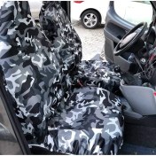 Resim Frd Galaxy Kamuflaj Penye Yıkanabilir Esnek Kılıf Servis Kılıfı 4 Parça 