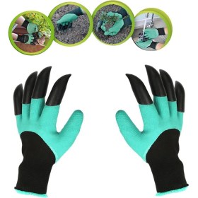 Resim Garden Genie Gloves Toprak Kazma Bahçe Eldiveni- 
