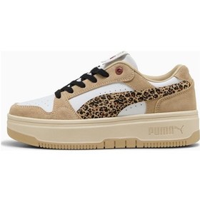 Resim Puma Rebound Femme Low Animal Kadın Spor Ayakkabısı 404282 01 