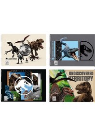 Resim Keskincolor Jurassic World 25x35 15 Yp Spiralli Resim Defteri 