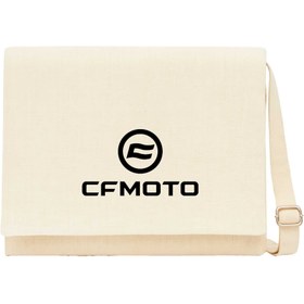 Resim CFMOTO Logo Krem Postacı Çantası - Krem 