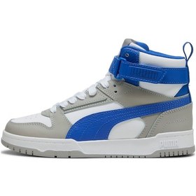 Resim Puma Rebound Game Genç Ayakkabısı 386172 13 Gri 