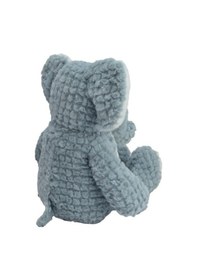 Resim Sevimli Peluş Fil Uyku Arkadaşım 50 Cm Turkuaz 