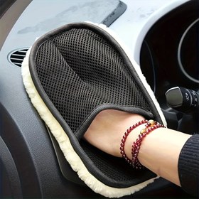 Resim Ultra-Soft Microfiber Araba Temizleme Eldivenleri, 15.24x25.4cm - Çizik ve Lint Olmayan, İç ve Dış Detaylı İçin Çift Taraflı - Otomotiv Bakımı İçin İdeal, Otomatik Detay Eldivenleri|Ultra-Soft Eldiven|Lintfree Eldiven, Araba Yıkama Eldiveni 